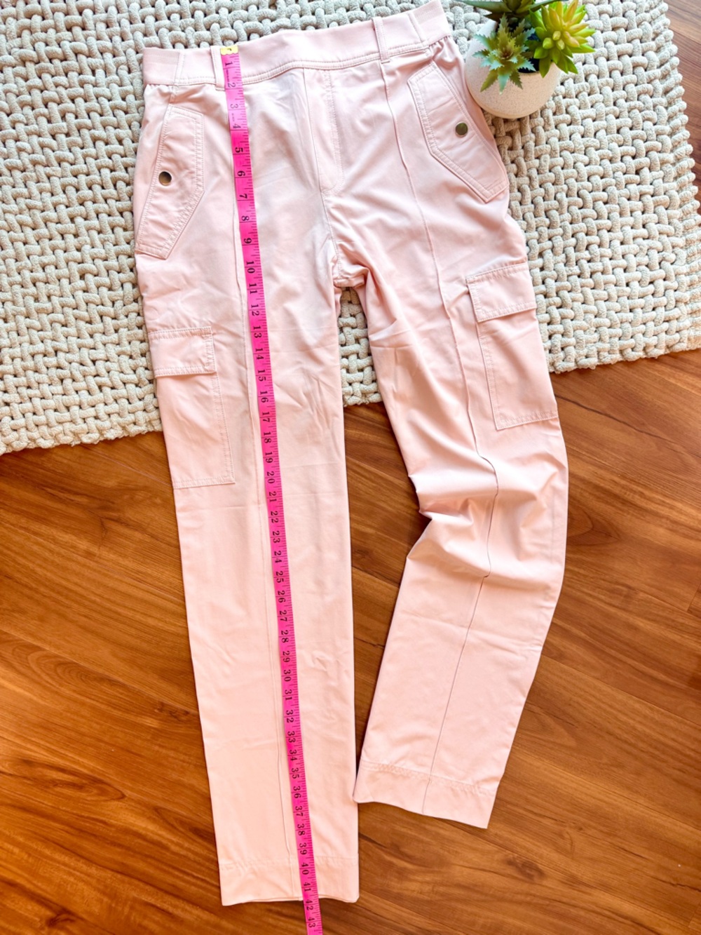 Athleta Light Pink Cargo Track Pants - Picture 11 of 16